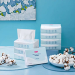 Soft and smooth facial tissue