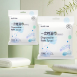 Disposable bath towel