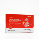 Forceval Active Folic Acid Nutrient Tablets product packaging with supplement facts and usage information - image 1