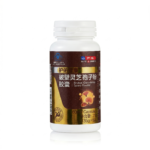 HuYou Cell-Wall Broken Reishi Spore Capsules product packaging with supplement facts and usage information - image 2