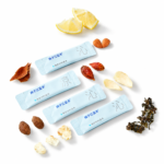 HuYou Lanqin Herbal Instant Mix, Sea Salt Lemon Oolong Flavor product packaging with supplement facts and usage information - image 3