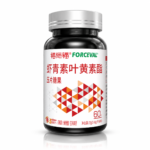 Forceval Astaxanthin & Lutein Ester Tablets product packaging with supplement facts and usage information - image 1