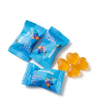 HuYou Blueberry & Lutein Ester Gummies product packaging with supplement facts and usage information - image 3