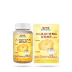 DHA Algal Oil & Lutein Ester Gummies product packaging