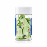 HuYou Lanqin Botanical Throat Lozenges Jar product packaging with supplement facts and usage information - image 4