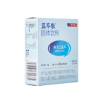HuYou Lanqin Herbal Instant Mix, Sea Salt Lemon Oolong Flavor product packaging with supplement facts and usage information - image 2
